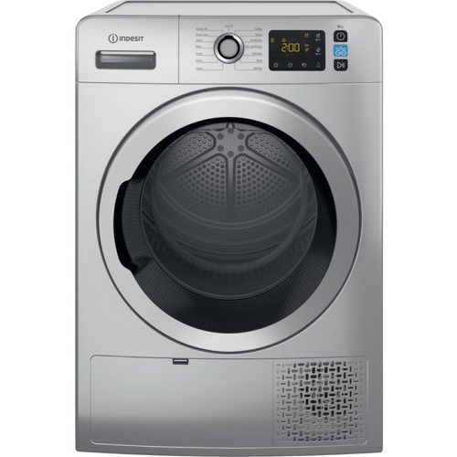 Indesit YT M11 82SS X UK - Silver 8KG Heat Pump Condenser Dryer - A++ energy