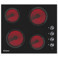 Candy CHK46C - Black 4 Zone Ceramic Hob