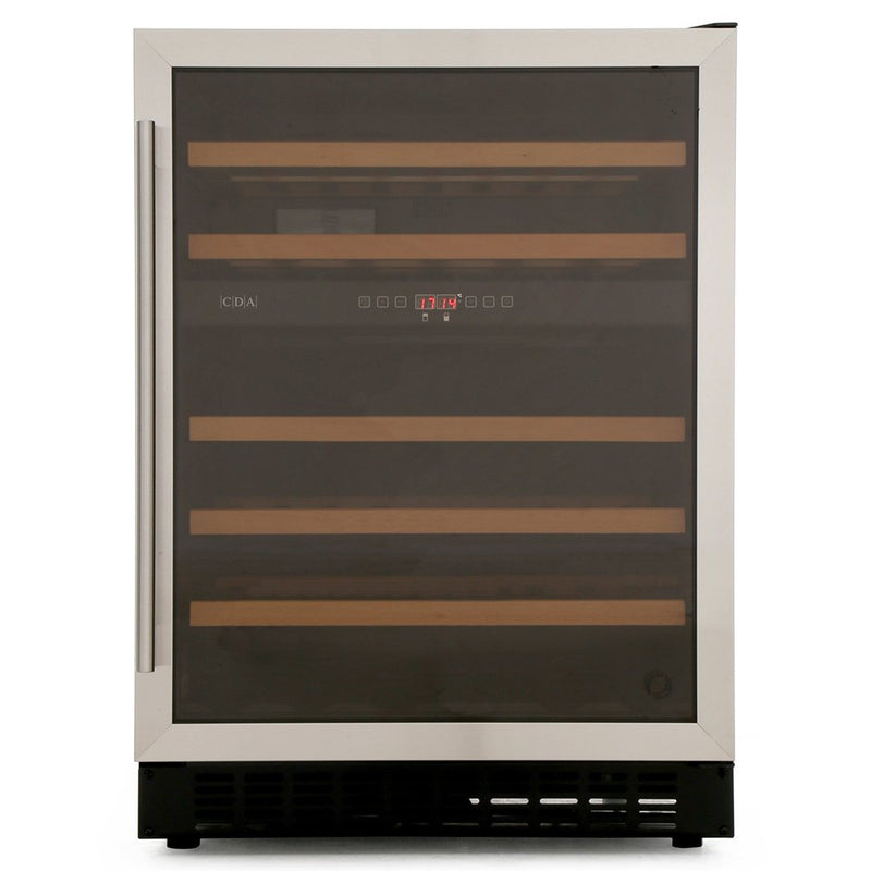 CDA CFWC604SS - Stainless steel 46 Bottle Capacity Wine Cooler