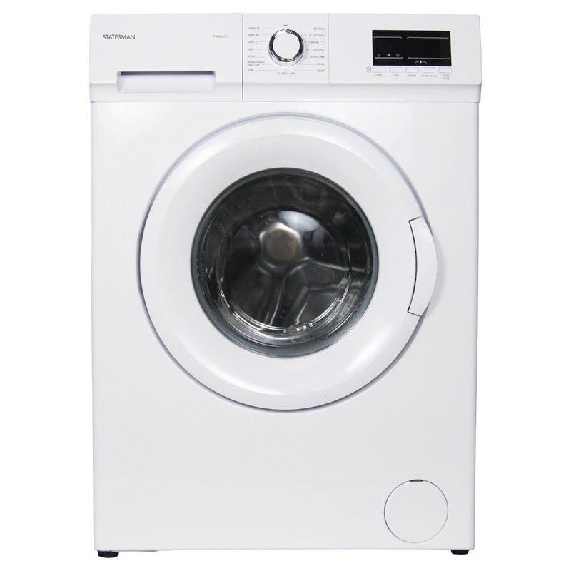 Statesman FWM0714E - White Freestanding 7KG Washing Machine - 1400 RPM - E energy - Display