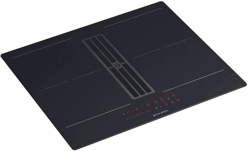 Faber GALILEO-SLIM-A600-DO - Black Venting Hob - 60cm - D Energy