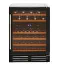 Stoves GDHA 600BLKWC Blk - Black 46 Bottle Capacity Wine Cooler - G energy