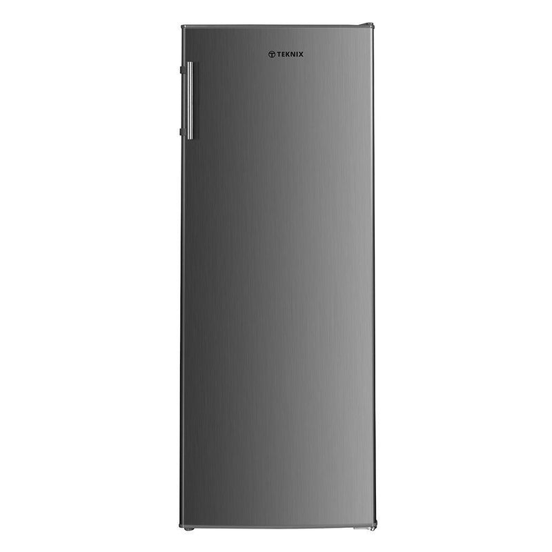 Teknix TL1435X - Silver Freestanding Fridge - F energy