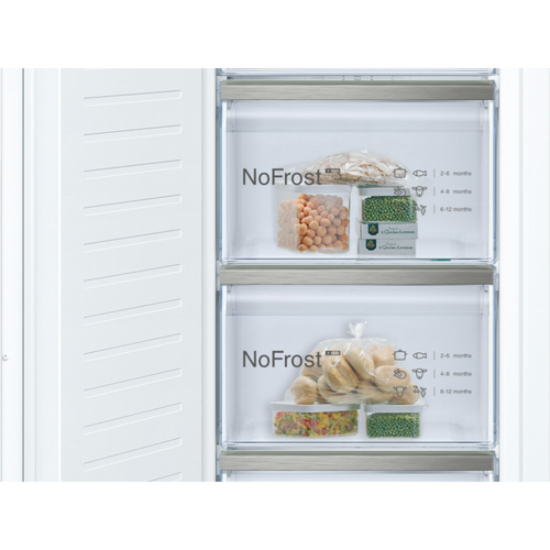 Neff GI7812EE0G - Integrated In Column Frost Free Freezer with Fixed Hinge Door - E rated