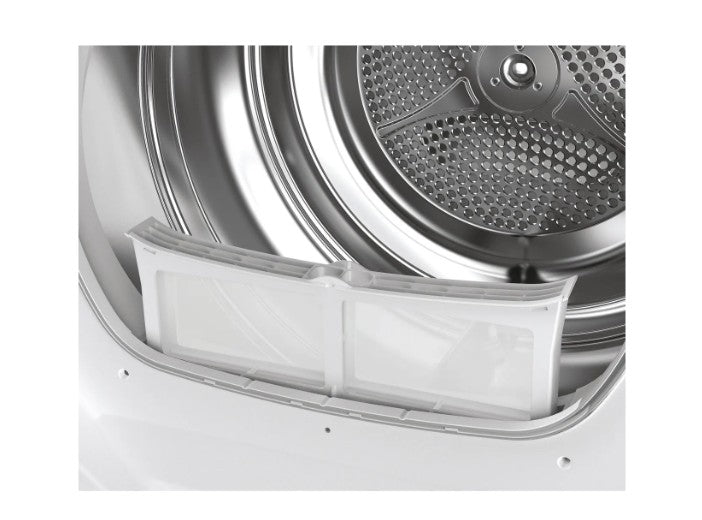 Hoover BATD H7A1TCER-80 - Anthracite & Chrome 7KG Integrated Heat Pump Tumble Dryer - WiFi Connected - A+ Energy Rating