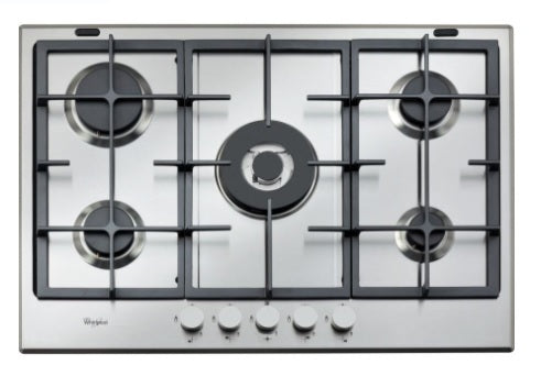 Whirlpool GMA 7522IX - Stainless steel 5 Zone Gas Hob