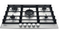 Whirlpool GMWL 758/IXL - Stainless steel 5 Zone Gas Hob