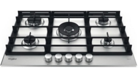 Whirlpool GMWL 758/IXL - Stainless steel 5 Zone Gas Hob