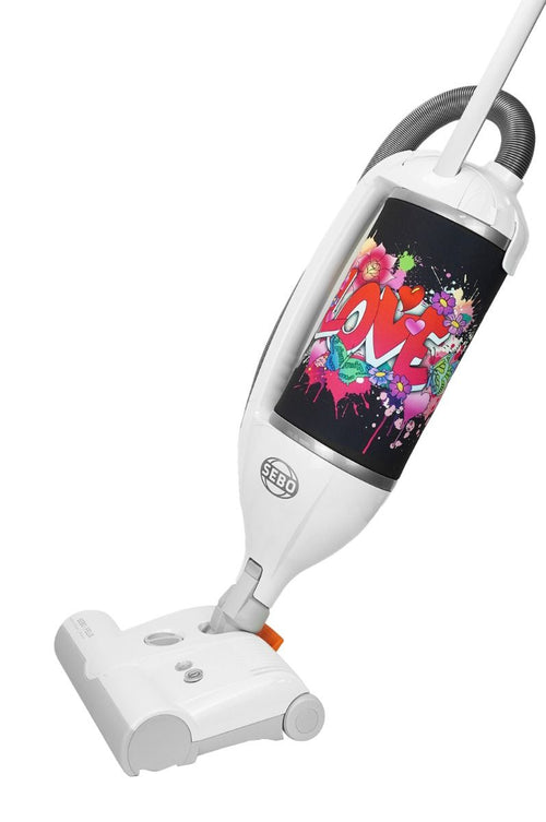 Sebo Felix Graffiti - Black Vacuum Cleaner - Professional Grade