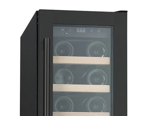 Teknix BITK2WC30B - Black 30cm Built Under Wine Cooler - 56 Litre Capacity