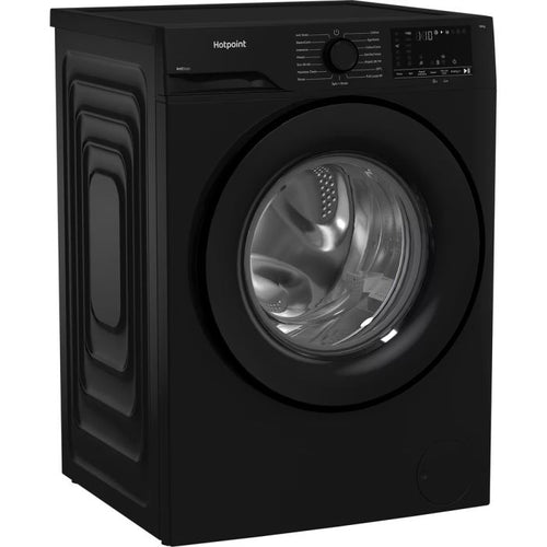 Hotpoint H 101B ANTI STAIN UK - Black 10KG Washing Machine - 1400 RPM - A energy