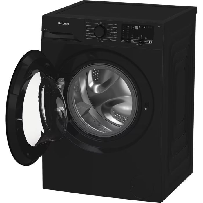 Hotpoint H 101B ANTI STAIN UK - Black 10KG Washing Machine - 1400 RPM - A energy