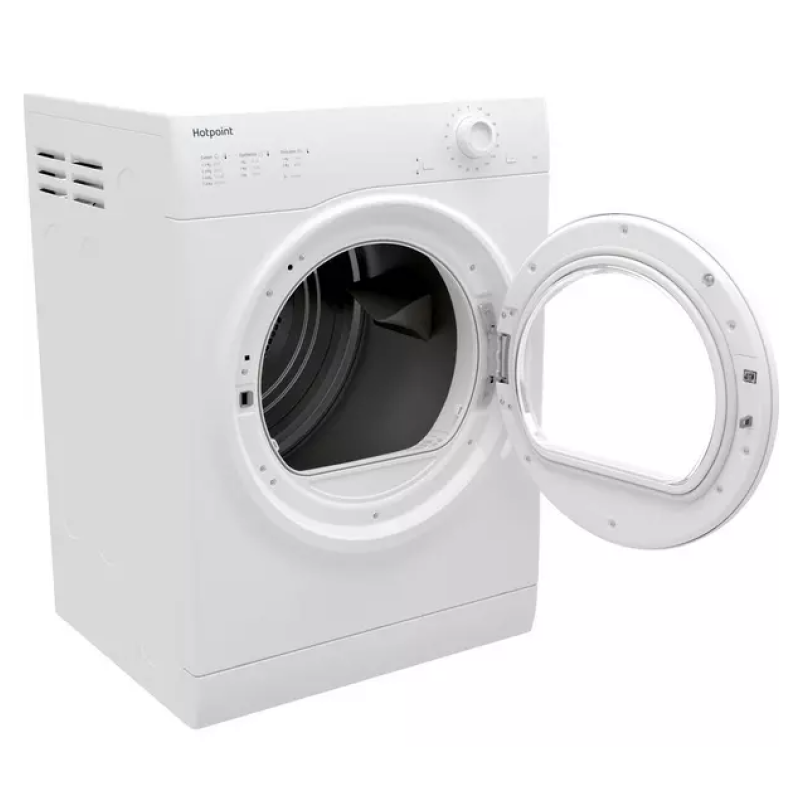 Hotpoint H1 D80W UK - White 8KG Vented Dryer - C energy