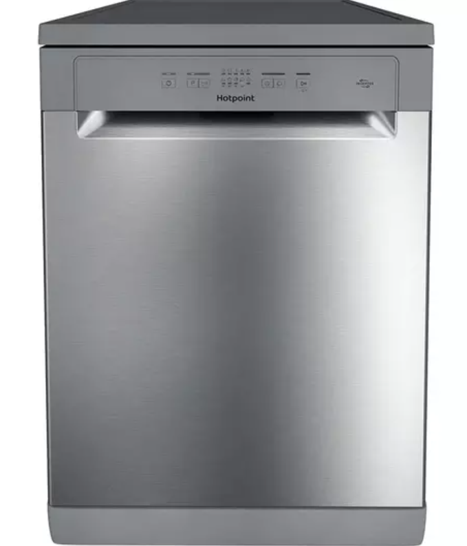 Hotpoint H2F HL626 X UK - Stainless steel Freestanding Dishwasher - E energy