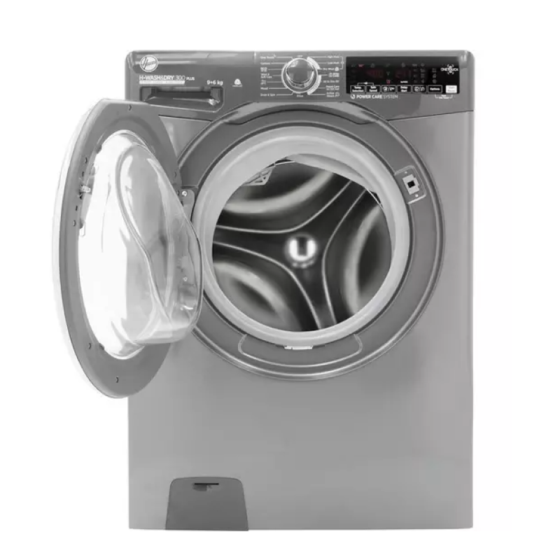 Hoover H3DS696TAMCGE - Graphite 9KG/6KG Washer Dryer - 1600 RPM - D/A energy