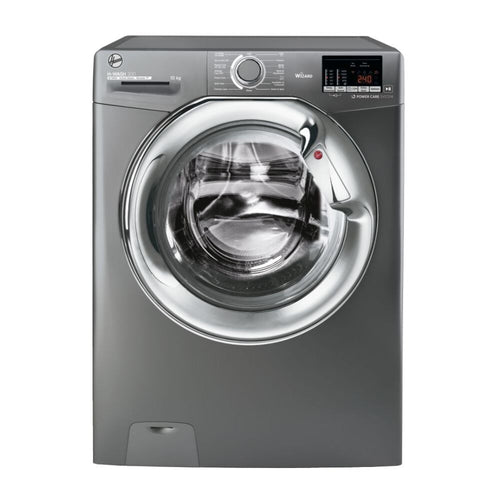 Hoover H3WS4105DACGE - Graphite Freestanding 10KG Washing Machine - 1400 RPM - C energy