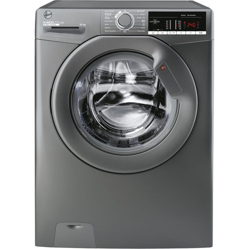 Hoover H3W 410TGEE/1-80 - Graphite Freestanding 10KG Washing Machine - 1400 RPM - E energy