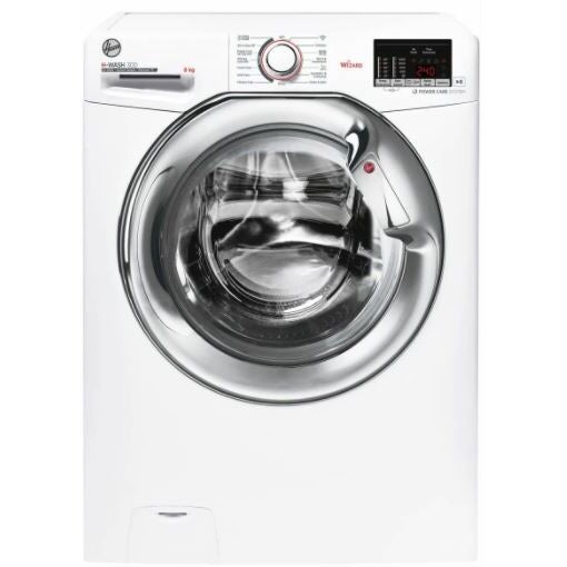 Hoover H3WS485DACE - White Freestanding 8KG Washing Machine - 1400 RPM - C energy