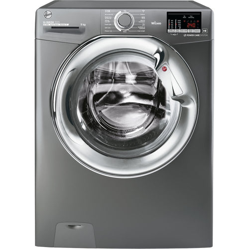 Hoover H3WS495DACGE - Graphite Freestanding 9KG Washing Machine - 1400 RPM - C energy