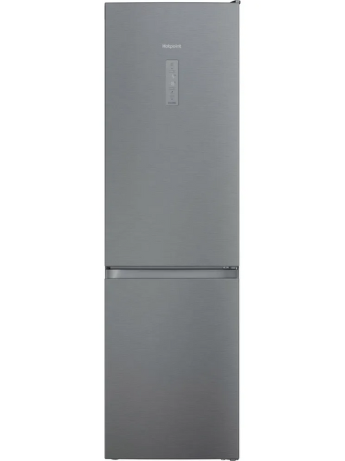 Hotpoint H7X 93T SX M - Stainless steel Freestanding Frost Free Fridge Freezer - D energy