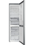 Hotpoint H7X 93T SX M - Stainless steel Freestanding Frost Free Fridge Freezer - D energy