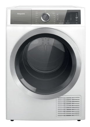 Hotpoint H8 D93WB UK - White 9KG Heat Pump Condenser Dryer - A++ energy - Display