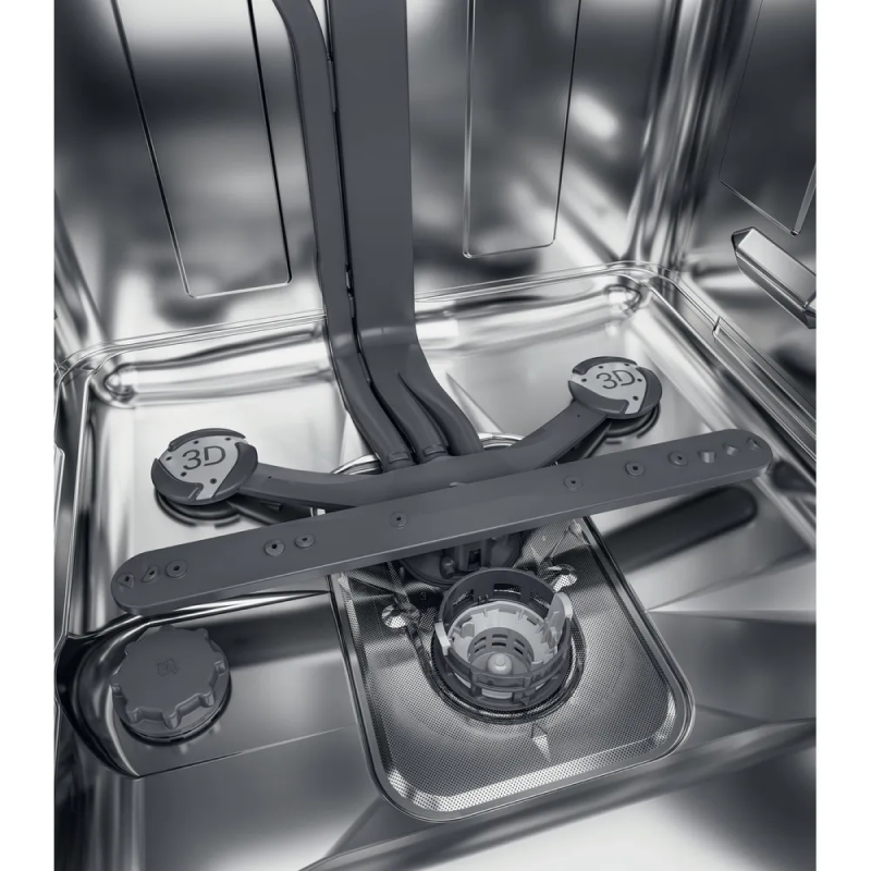 Hotpoint H8I HP42 L UK - Black Integrated Dishwasher - C energy - Display