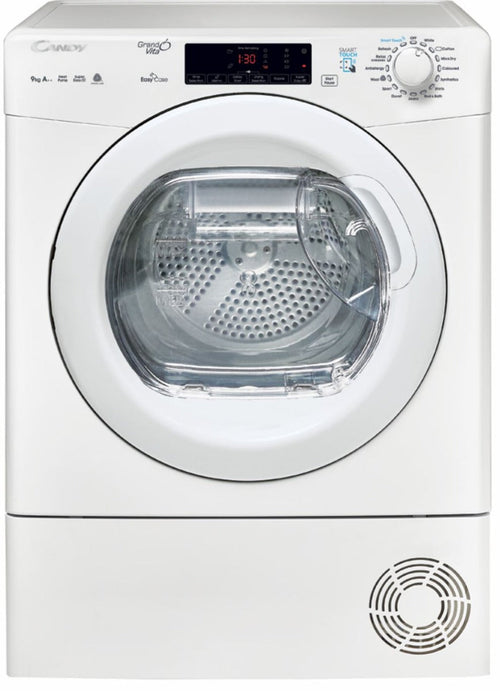 Candy CSOE H9A2TE - White 9KG Heat Pump Condenser Dryer - A++ energy -Display