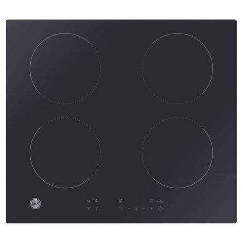 Hoover HI642CWIFITT - Black Glass Induction Hob - 4 Zones - Touch Control - A Energy