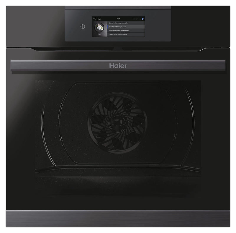 Haier HWO60SM5T5BH - Black Single Oven - 70 Litres - A+ Energy