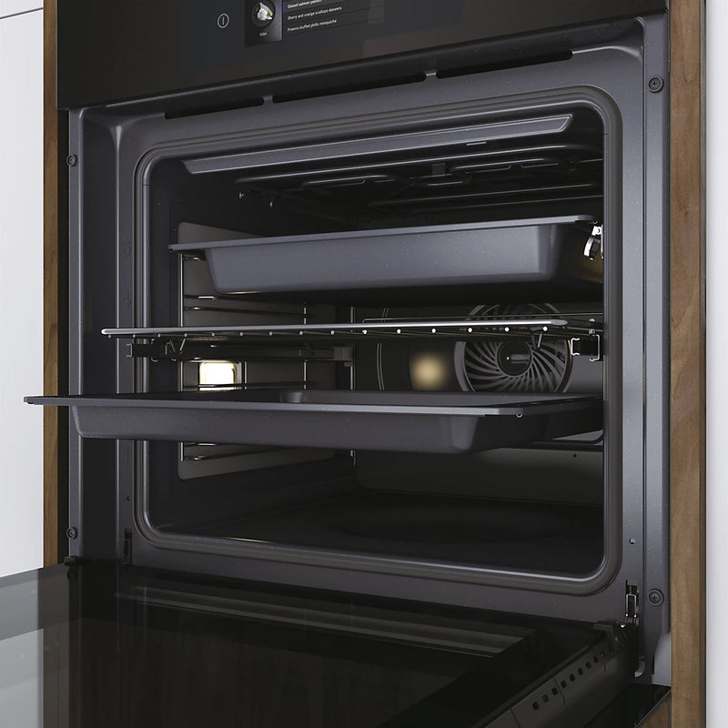 Haier HWO60SM5T5BH - Black Single Oven - 70 Litres - A+ Energy
