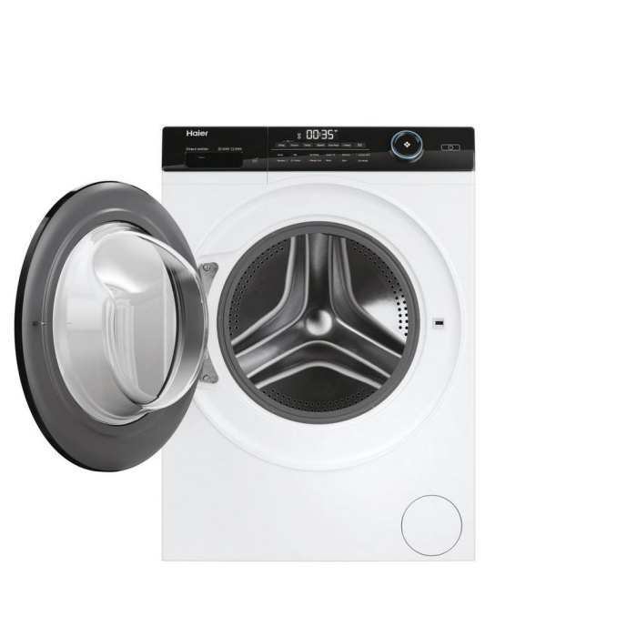 Haier HW90-B14959U1UK - White Freestanding Washing Machine 9KG - 1400 RPM - A energy