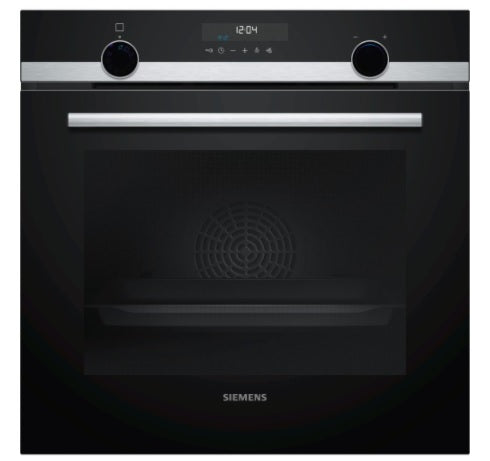 Siemens HB578A0S6B - Black Built in Single Oven - A energy