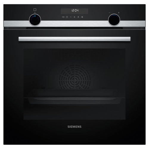 Siemens HB578GBS7B - Black Stainless Steel Single Oven - 71L Capacity - A+ Energy Rated