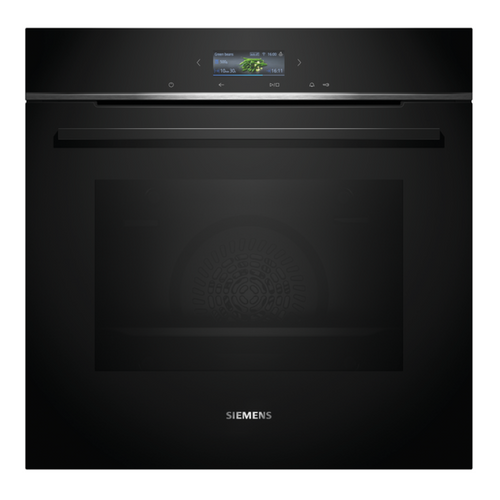 Siemens HB732G1B1B - Black Built in Electric Single Oven - A+ energy