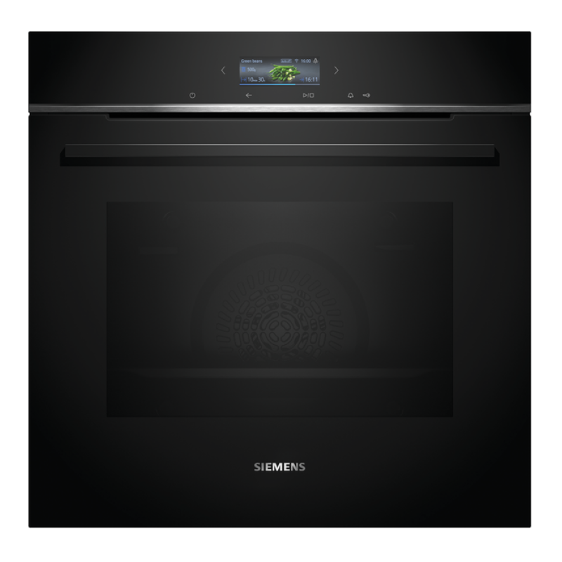 Siemens HB732G1B1B - Black Built in Electric Single Oven - A+ energy