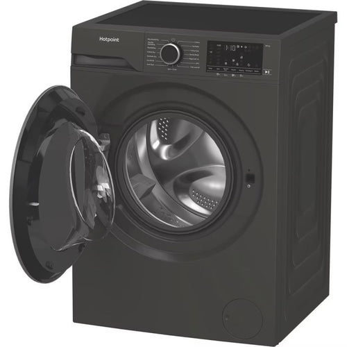 Hotpoint HBD 8680G ANTISTAIN UK - Graphite 8/6KG Washer Dryer - 1400 RPM - A Energy