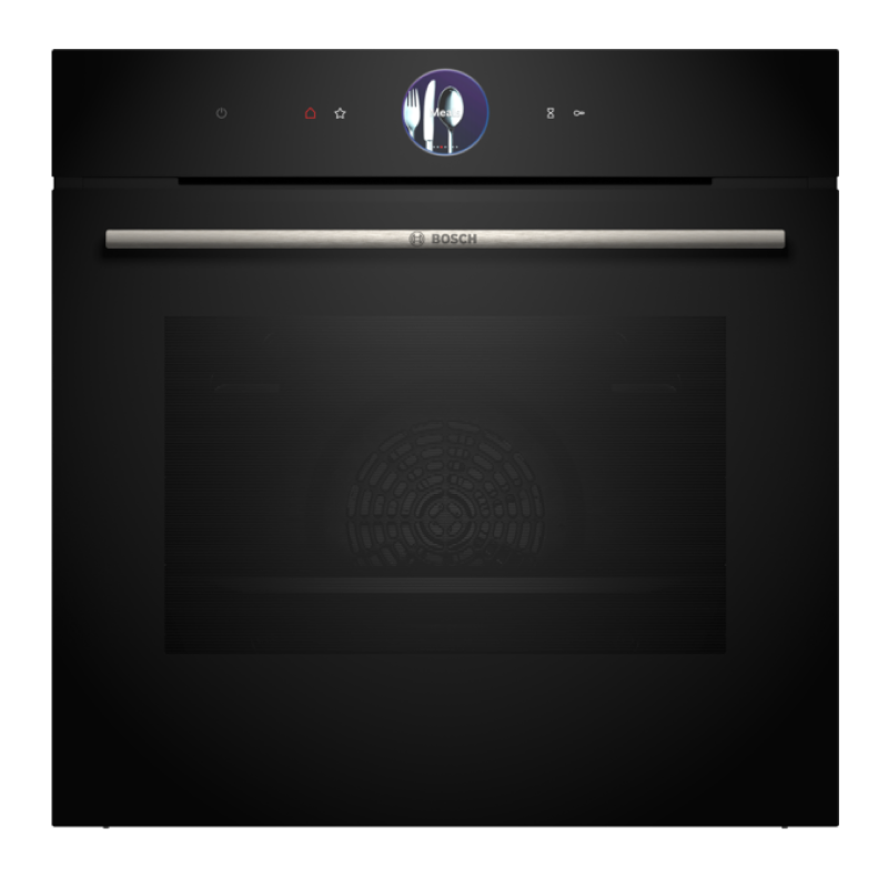 Bosch HBG7764B1B - Black Built in Electric Single Oven - A+ energy