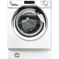 Hoover HBWS 49D2ACE - White Integrated 9KG Washing Machine - 1400 RPM - C energy - Display