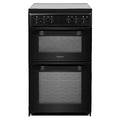 Hotpoint HD5V92KCB/UK - Black 4 Zone Electric Cooker - Catalytic cleaning - A energy