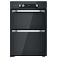 Hotpoint HDM67I9H2CB/U - Black 4 Zone Electric Cooker - Catalytic cleaning - A/A energy - Display