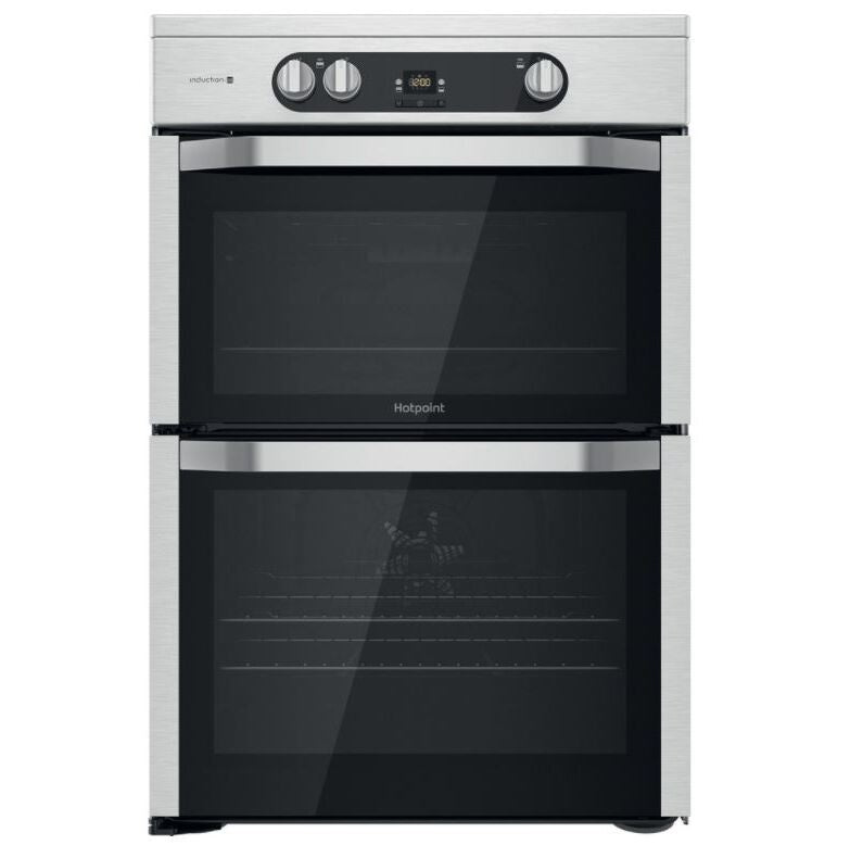 Hotpoint HDM67I9H2CX/UK - Stainless steel Induction 4 Zone Electric Cooker - Catalytic cleaning - A/A energy