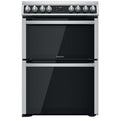 Hotpoint HDM67V8D2CX/UK - Stainless steel 4 Zone Electric Cooker - Catalytic cleaning - A energy