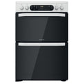 Hotpoint HDM67V9CMW/U - White 4 Zone Electric Cooker - A/A energy