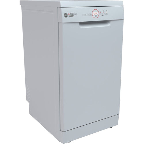 Hoover HDPH 2D1049W - White Freestanding Dishwasher - E energy - Display