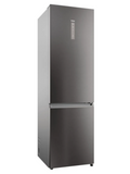 Haier HDPW5620ANPD - Silver Freestanding Frost Free Fridge Freezer - A energy