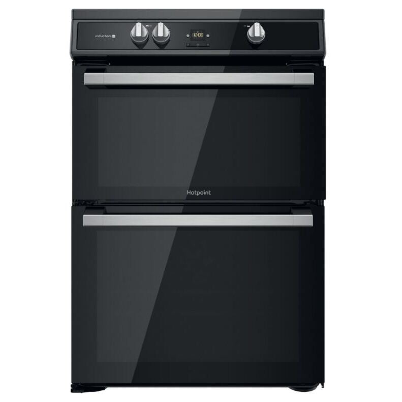 Hotpoint HDT67I9HM2C/UK - Black 4 Zone Electric Cooker - Catalytic cleaning - A/A energy