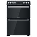 Hotpoint HDT67V9H2CB/UK - Black 4 Zone Electric Cooker - Catalytic cleaning - A/A energy