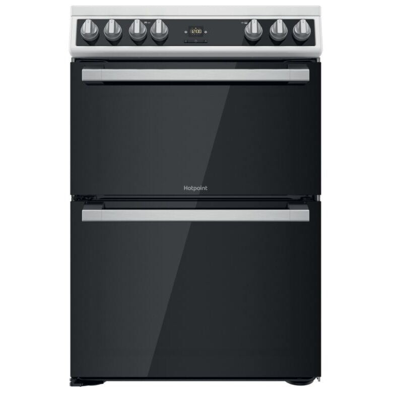 Hotpoint HDT67V9H2CW/UK - White 4 Zone Electric Cooker - Catalytic cleaning - A/A energy