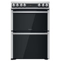 Hotpoint HDT67V9H2CX/UK - Stainless steel 4 Zone Electric Cooker - Catalytic cleaning - A energy